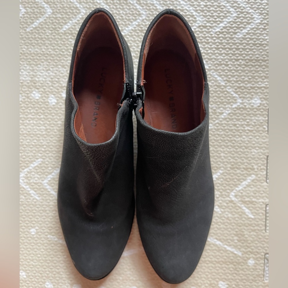 Women's Lucky brand bootie heels